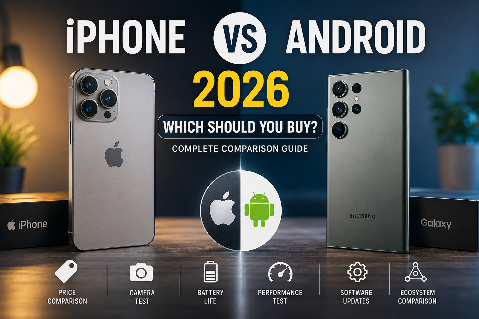 iPhone vs Android 2026 Complete Comparison